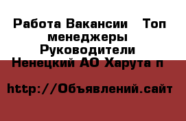 Работа Вакансии - Топ-менеджеры, Руководители. Ненецкий АО,Харута п.